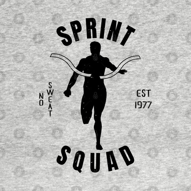 Mens Athletics Sprint Squad Athlete Gift by atomguy